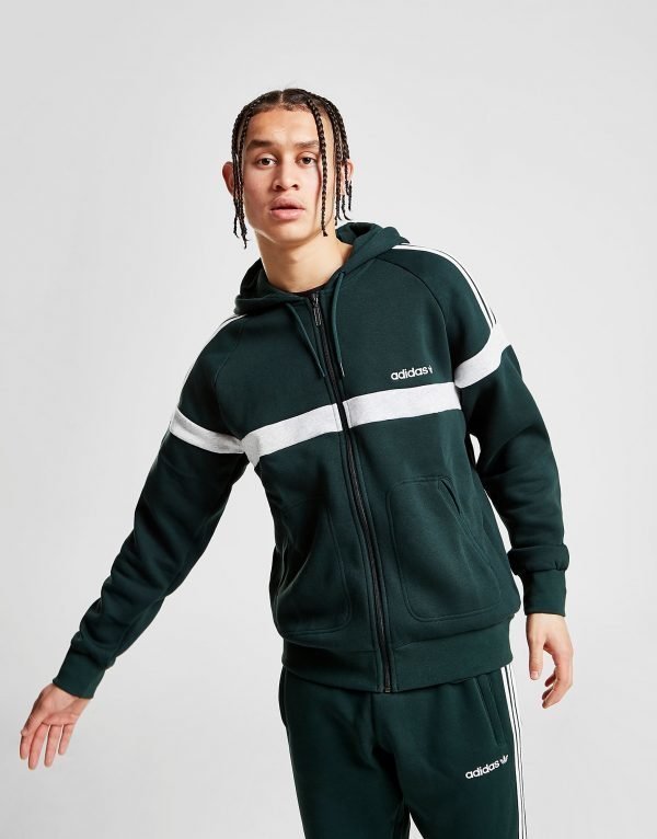 Adidas Originals Itasca Full Zip Hoodie Vihreä