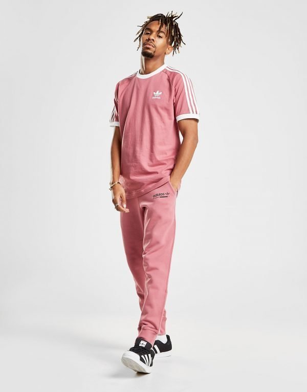 Adidas Originals Kaval Cuffed Fleece Pants Vaaleanpunainen