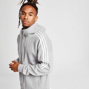 Adidas Originals Nmd 3-Stripes Full Zip Hoodie Harmaa
