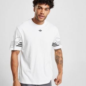 Adidas Originals Outline Short Sleeve T-Shirt Valkoinen