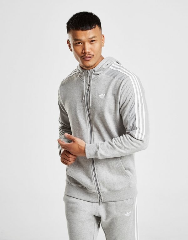 Adidas Originals Radkin Full Zip Hoodie Harmaa