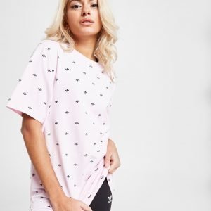 Adidas Originals Repeat Trefoil T-Shirt Vaaleanpunainen