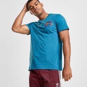 Adidas Originals Skateboarding Finny T-Shirt Teal / Orange / Purple / Blue