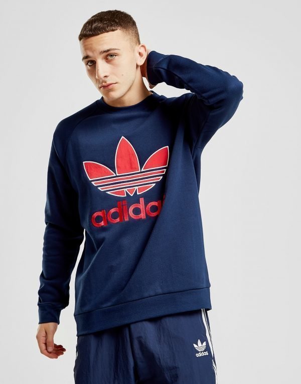 Adidas Originals Sportivo Crew Collegepaita Sininen