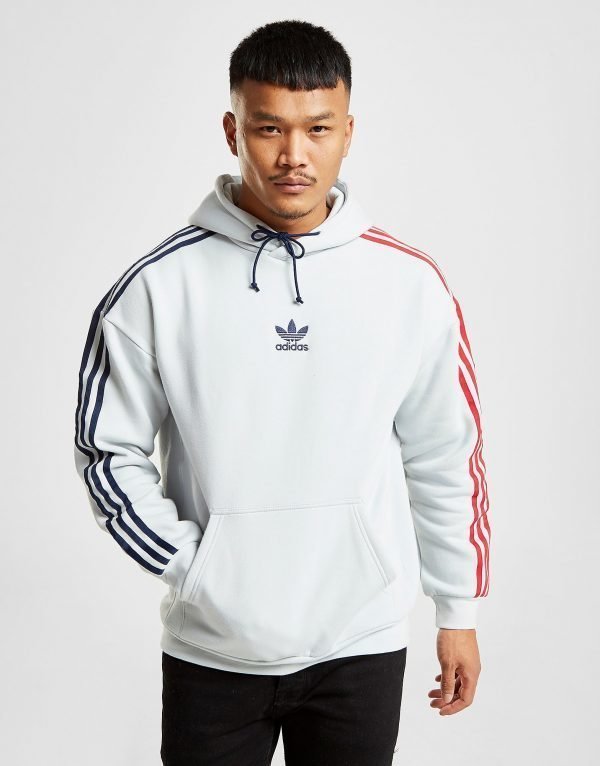 Adidas Originals Sportivo Overhead Hoodie Harmaa