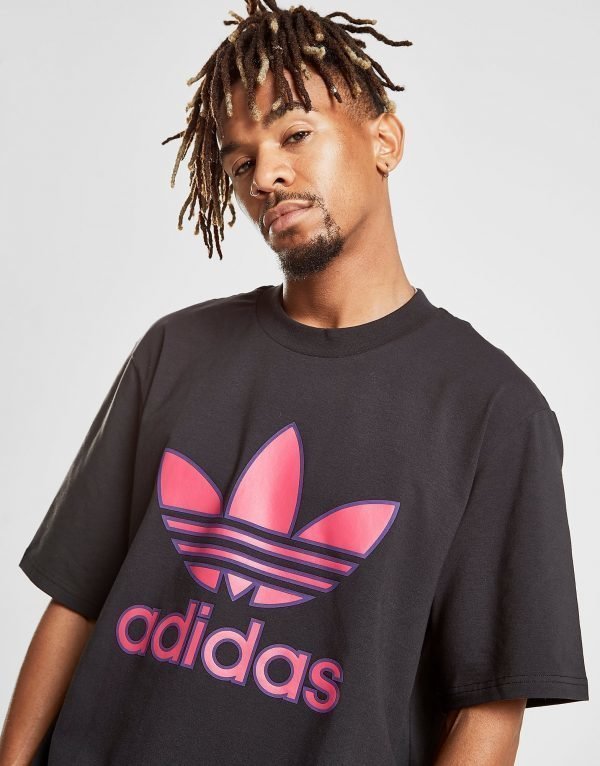 Adidas Originals Sportivo T-Paita Musta