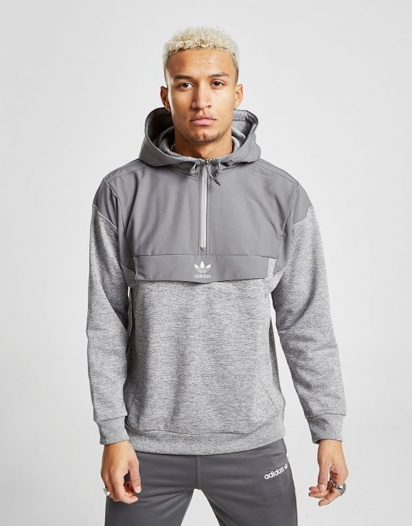 Adidas Originals Street Run Nova 1/2 Zip Hoodie Harmaa