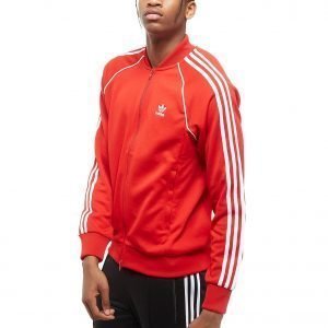 Adidas Originals Superstar Full Zip Verryttelytakki Scarlet / Scarlet