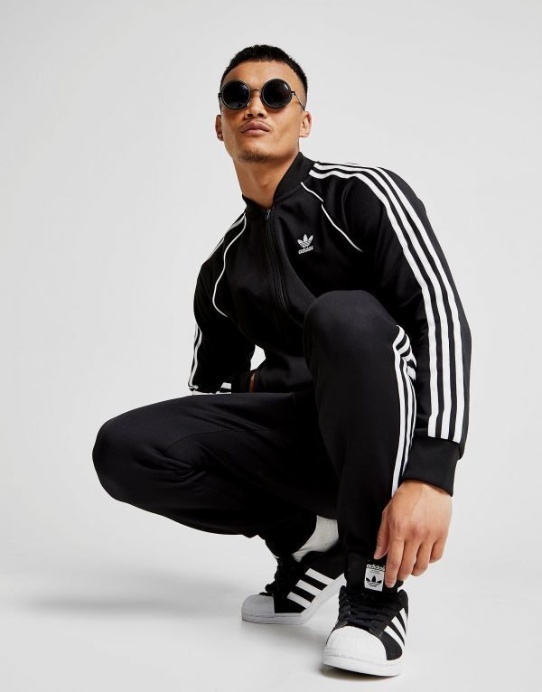 Adidas Originals Superstar Track Top Musta