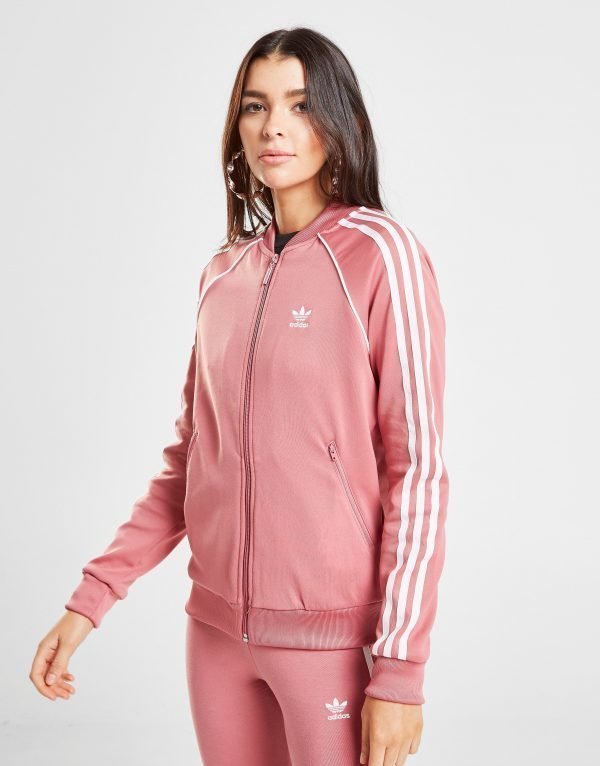 Adidas Originals Superstar Track Top Vaaleanpunainen