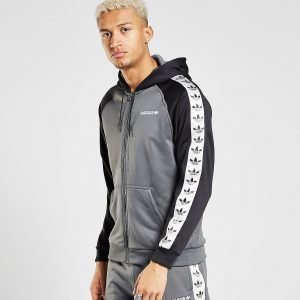 Adidas Originals Tape Full Zip Huppari Harmaa