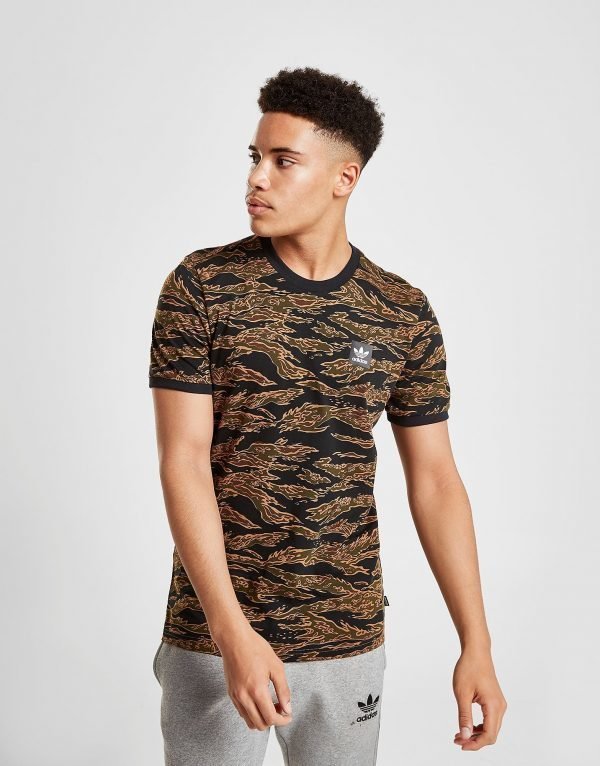 Adidas Originals Tiger Camo Short Sleeve T-Shirt Camo / Camo