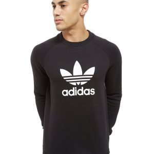 Adidas Originals Trefoil Crew Collegepaita Musta