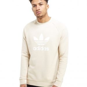 Adidas Originals Trefoil Crew Sweatshirt Linen