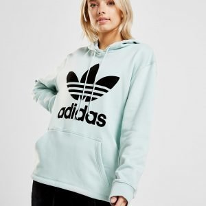 Adidas Originals Trefoil Overhead Hoodie Vihreä