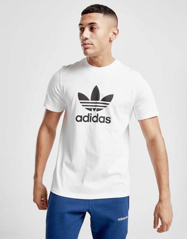 Adidas Originals Trefoil Short Sleeve T-Shirt Valkoinen