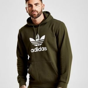 Adidas Originals Trefoil State Overhead Hoodie Vihreä