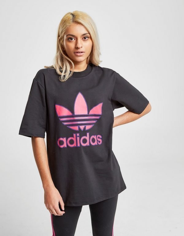 Adidas Originals Trefoil T-Shirt Musta