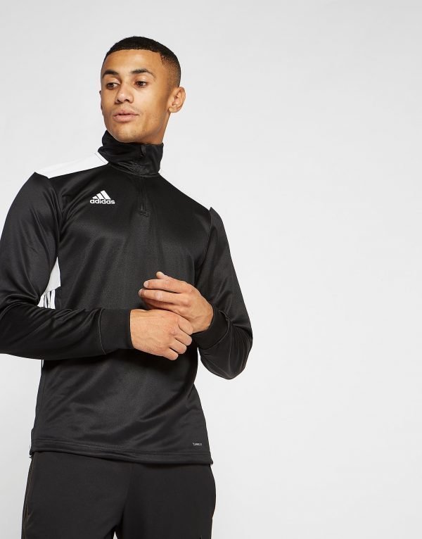 Adidas Regista 1/4 Zip Training Top Musta