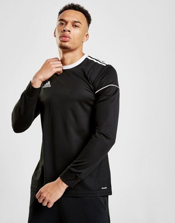 Adidas Squadra 17 Long Sleeve T-Shirt Musta