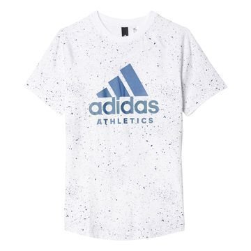 Adidas T-paita Printed Valkoinen/Sininen Lapset