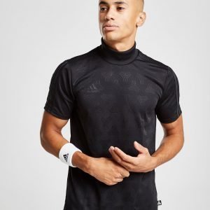 Adidas Tango High Neck T-Shirt Musta