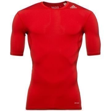 Adidas Techfit Base S/S Red