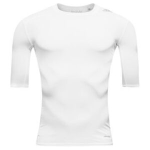Adidas Techfit Base S/S Valkoinen