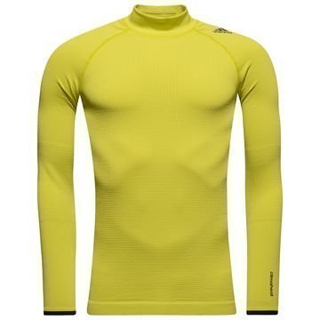 Adidas Techfit Climaheat L/S Mock Neon