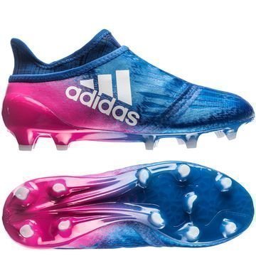 Adidas X 16+ PureChaos FG/AG Blue Blast Sininen/Valkoinen/Pinkki Lapset