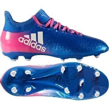 Adidas X 16.1 FG/AG Blue Blast Sininen/Valkoinen/Pinkki Lapset