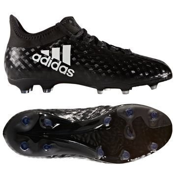 Adidas X 16.1 FG/AG Chequered Black Musta/Valkoinen Lapset