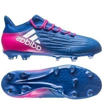 Adidas X 16.2 FG/AG Blue Blast Sininen/Valkoinen/Pinkki