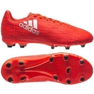 Adidas X 16.3 FG/AG Punainen/Hopea Lapset