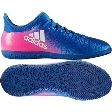 Adidas X 16.3 IN Blue Blast Sininen/Valkoinen/Pinkki Lapset