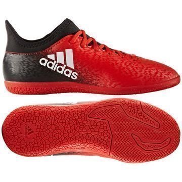 Adidas X 16.3 IN Red Limit Punainen/Valkoinen/Musta Lapset