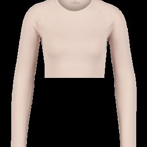 Aim'n Ribbed Seamless Crop Long Sleeve Treenipaita