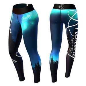 Anarchy Aurora Legging turquoise/black