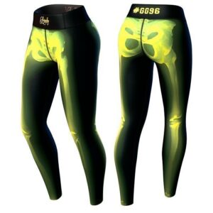 Anarchy Bad To The Bone Legging black/yellow M