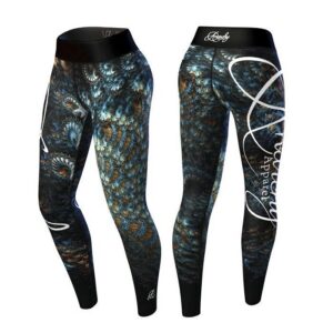 Anarchy Corals Legging black/blue