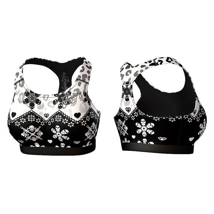 Anarchy Frost Sportsbra Black/White L