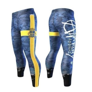 Anarchy Jaeger Men's Tights blue/yellow