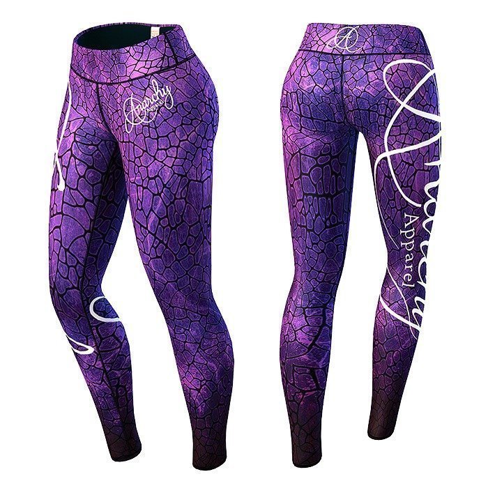 Anarchy Lava Legging purple/black L
