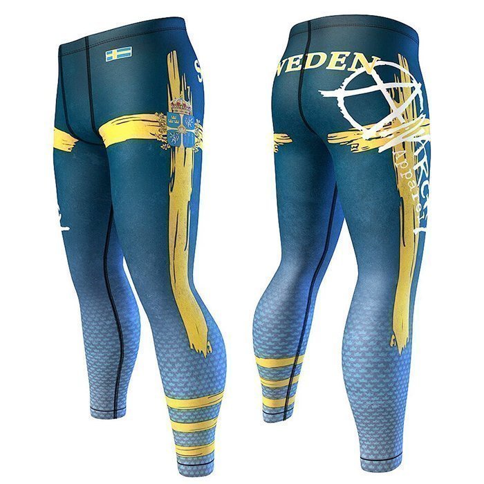 Anarchy Legion For Men Compression Blue/Yellow L