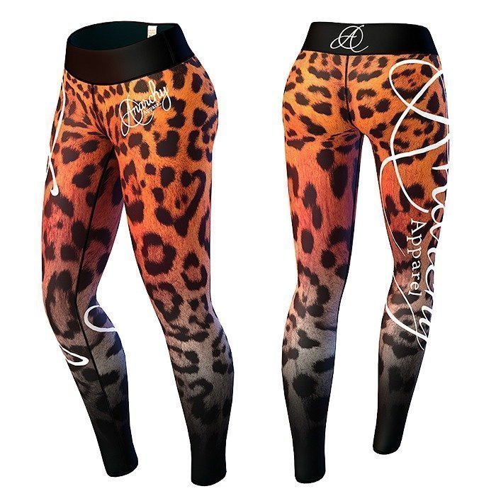 Anarchy Leopardess Legging orange/black M