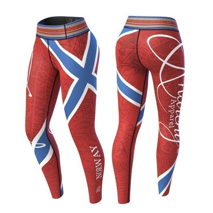 Anarchy Norway Nation Legging 2.0 red/blue L