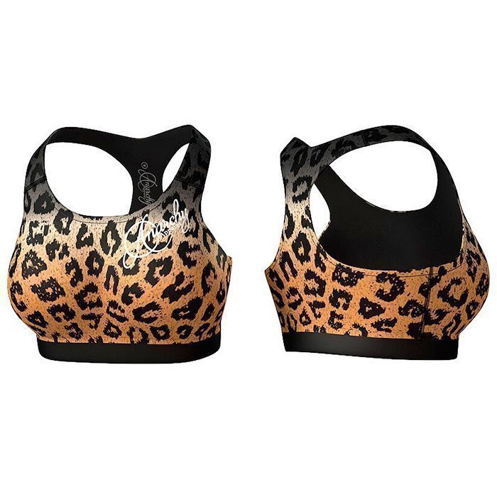 Anarchy Ocelot Sportsbra Gray/Orange L