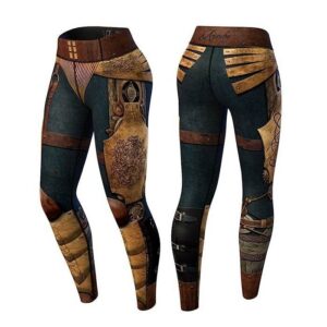 Anarchy Victorian Legging blue/brown XS