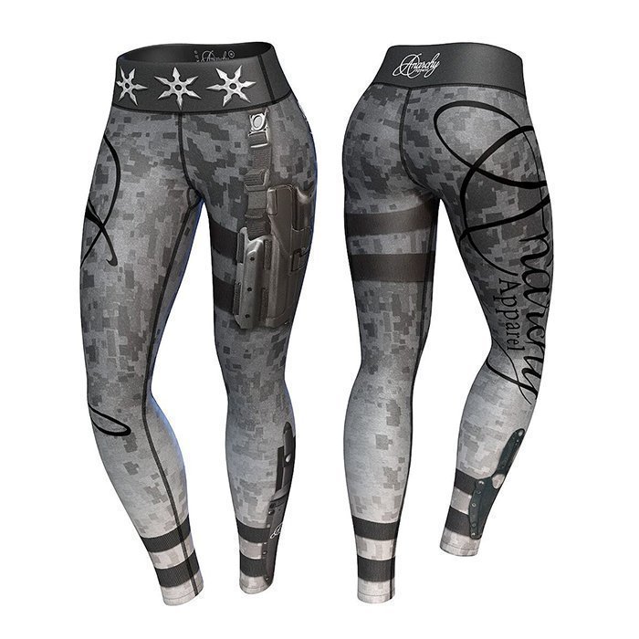 Anarchy Vigilante Legging Gray/Black L