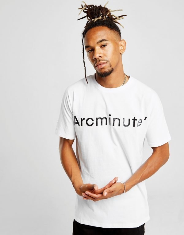 Arcminute Large Front Logo T-Paita Valkoinen